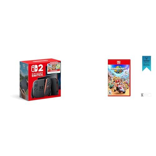 Nintendo Switch 2: Choose Your Game Bundle with Mario Kart  World Switch 2